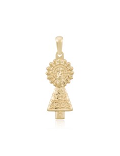 Colgante de oro Virgen del Pilar