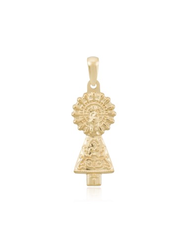 Colgante de oro Virgen del Pilar